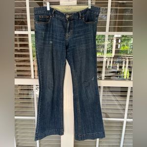 - Lands End Canvas Fit and Flare jeans size 30